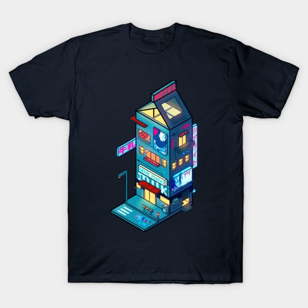 Cyberpunk Milk T-Shirt by seerlight